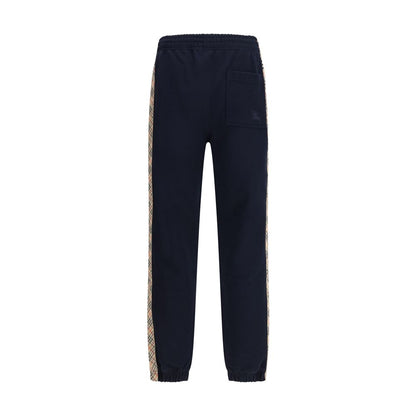 Blue Cotton Joggers (Workout Pants)
