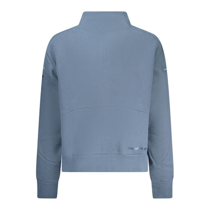 Blu Cotton Women Sweatshirt
