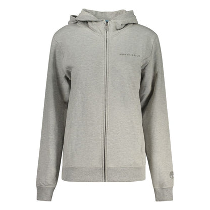 Grigio Cotton Women Hoodie
