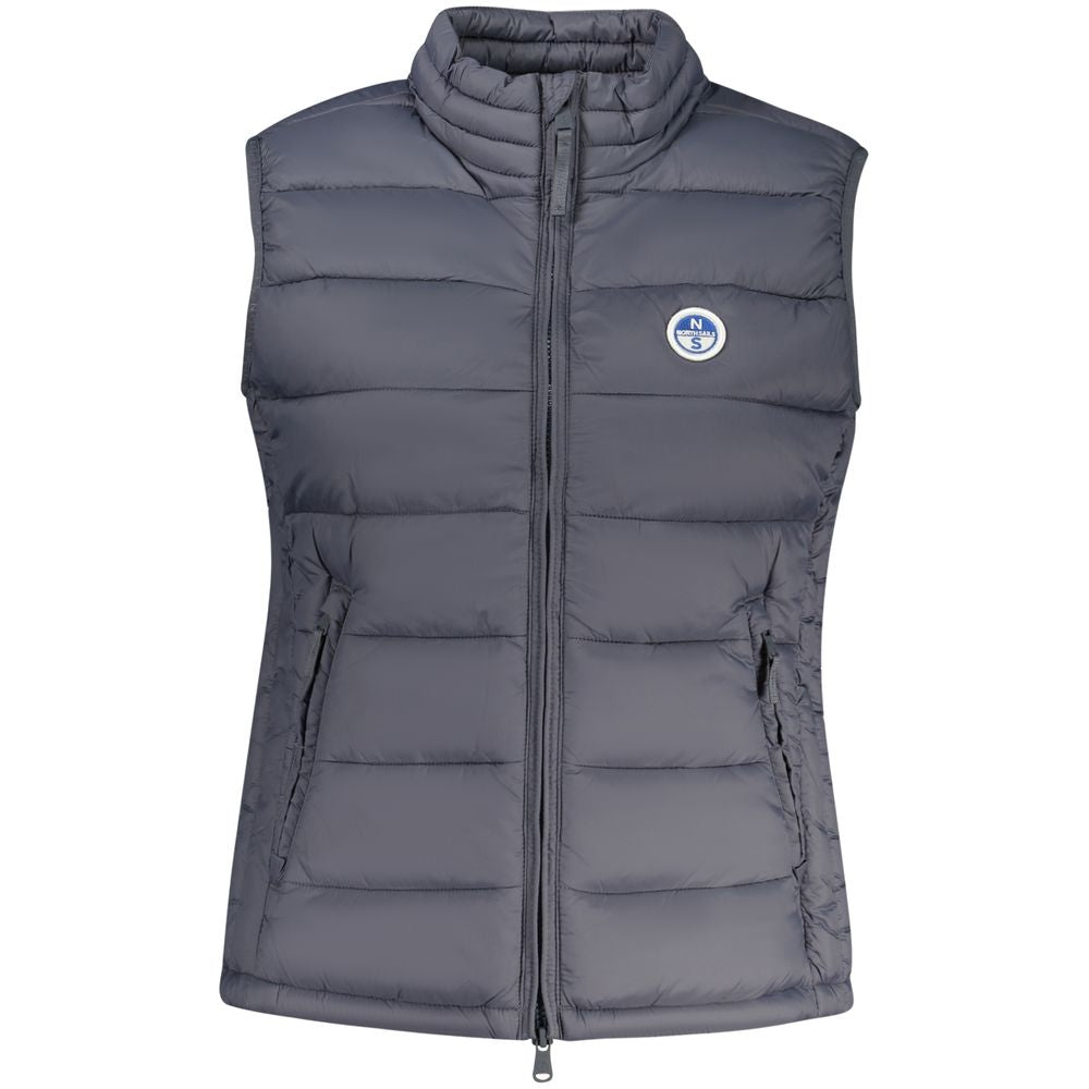 Grigio Polyester Women's Vest