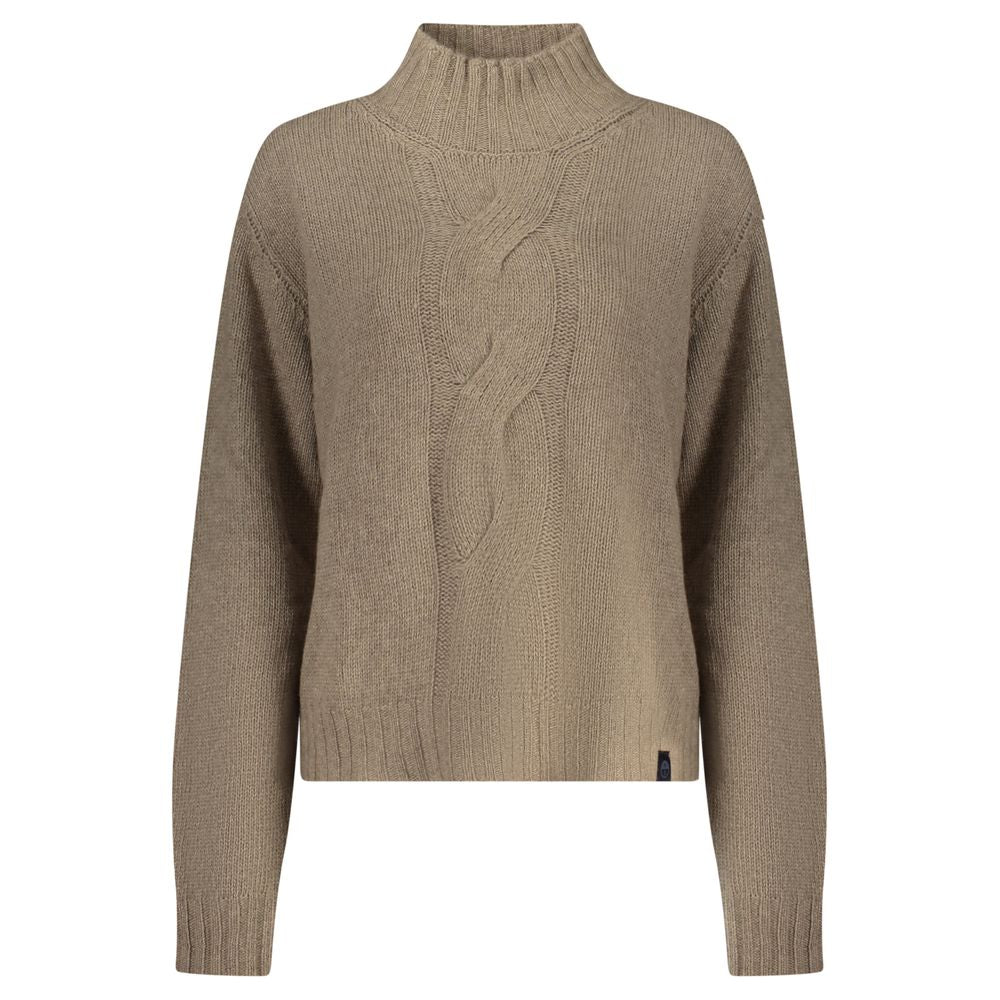 Marrone Poliammide Women Sweater