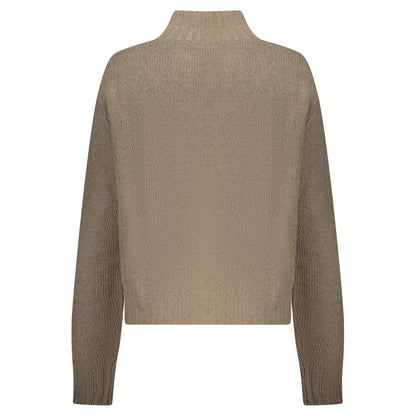Marrone Poliammide Women Sweater
