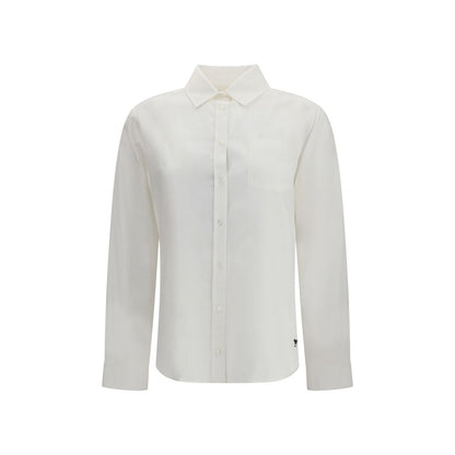 White Cotton Dress Shirt