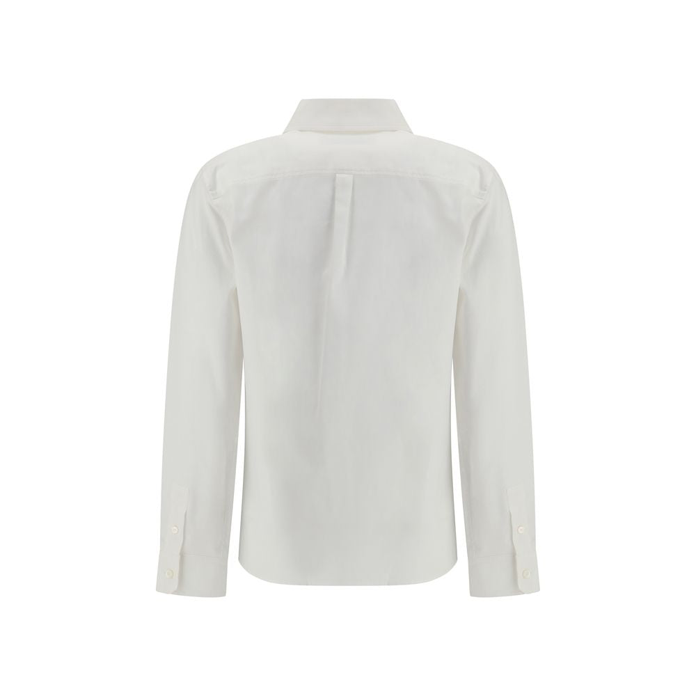 White Cotton Dress Shirt