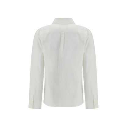 White Cotton Dress Shirt