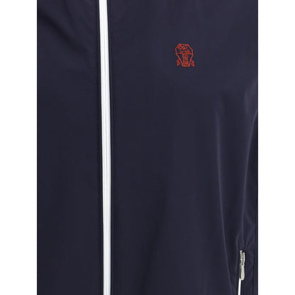 Blue Polyamide Clothing