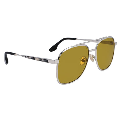 Gray Metal Sunglasses