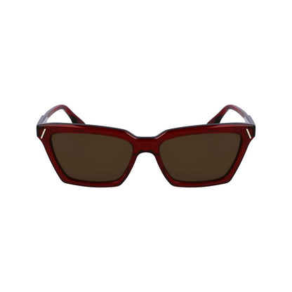 Red Acetate Sunglasses