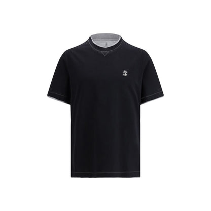 Black Cotton T-Shirt