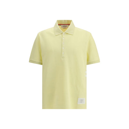 Yellow Cotton Polo Shirt