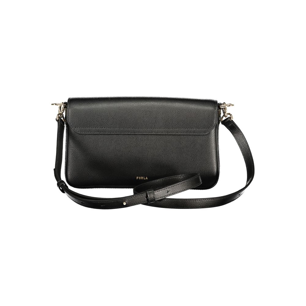 Black Leather Women Handbag