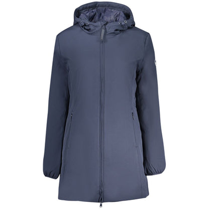 Blu Polyester Women's Jacket