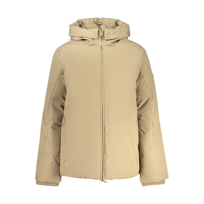 Marrone Polyester Women Jacket