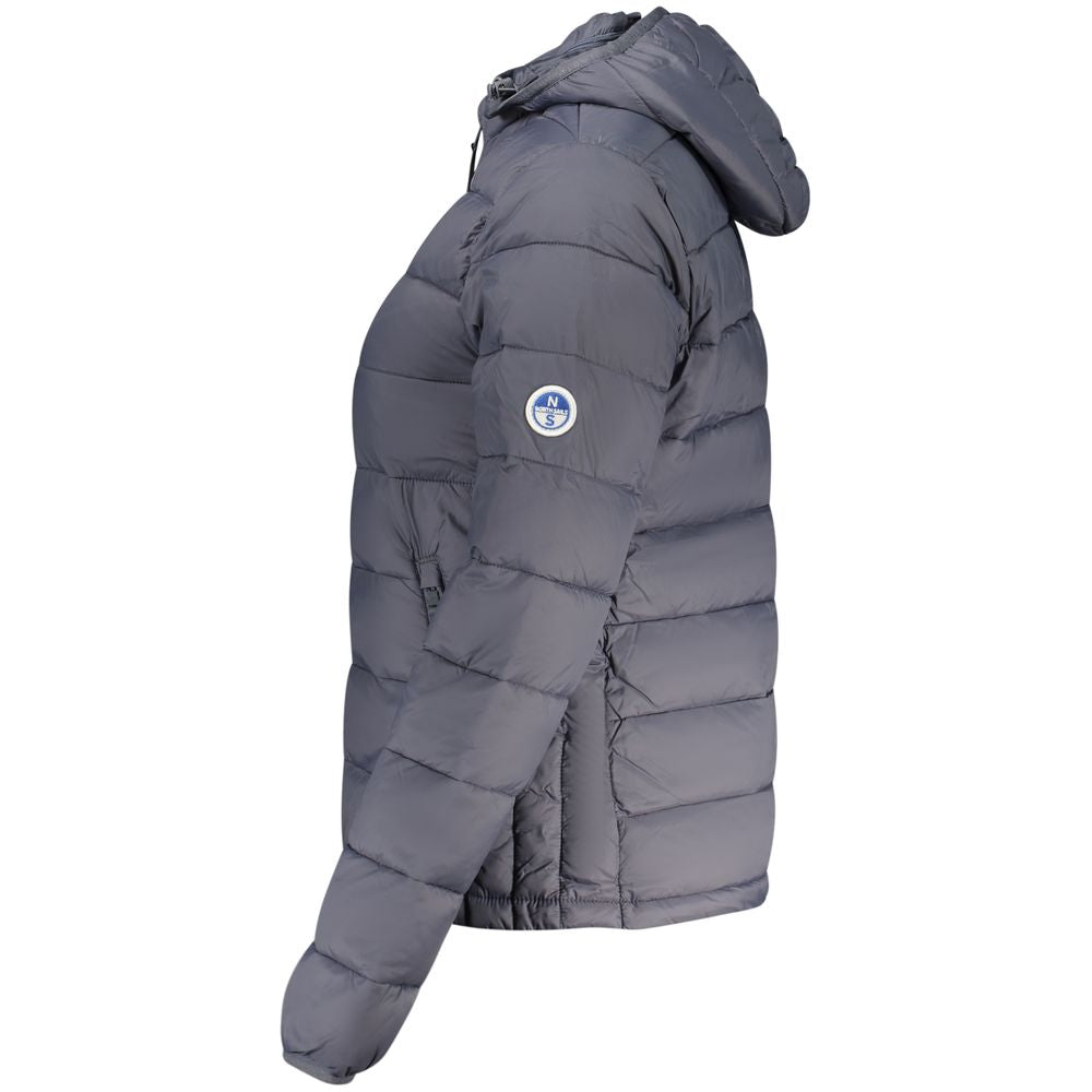 Grigio Polyester Women Jacket