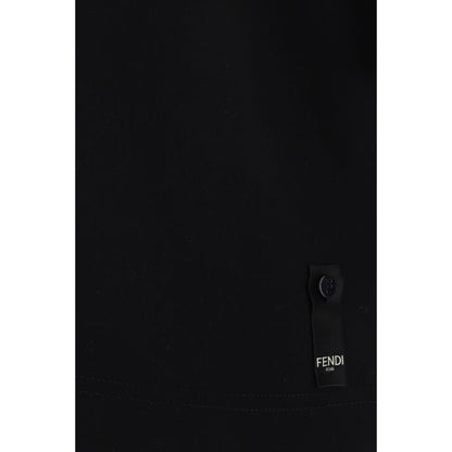 Black Cotton T-Shirt