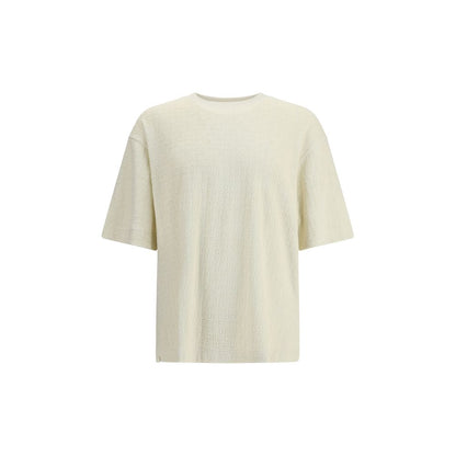 Cream Cotton T-Shirt