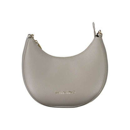 Grigio Polyurethane Women Handbag