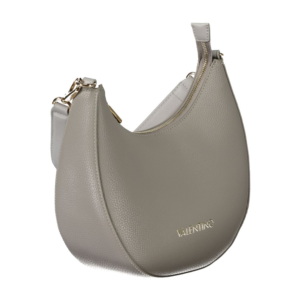 Grigio Polyurethane Women Handbag