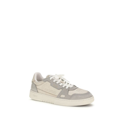 Gray Calf Leather Bos Taurus Athletic Sneakers