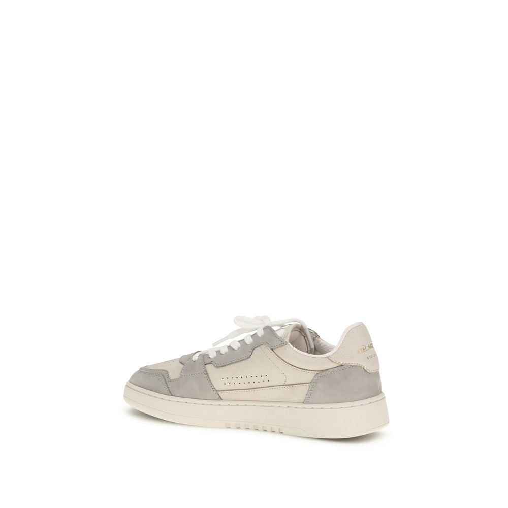 Gray Calf Leather Bos Taurus Athletic Sneakers