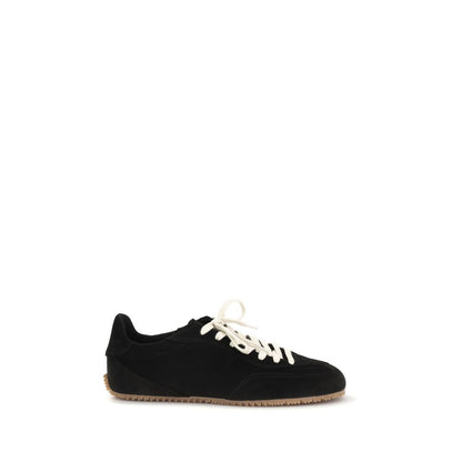 Black Calf Leather Bos Taurus Low Top Sneakers