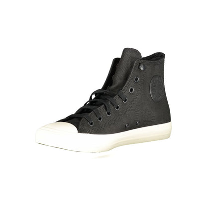 Black Leather Unisex Sneaker