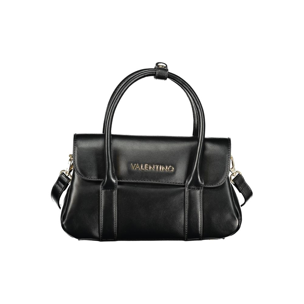 Nero Polyurethane Women Handbag
