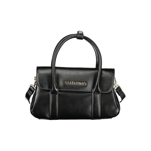 Nero Polyurethane Women Handbag