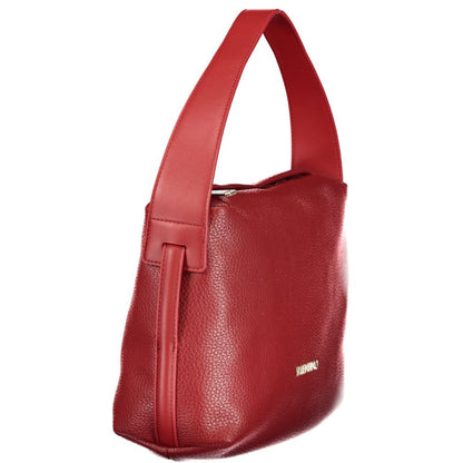 Rosso Polyurethane Women Shoulder Bag