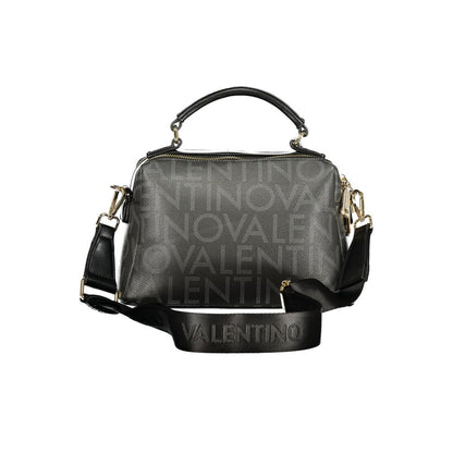 Nero Polyurethane Women Handbag