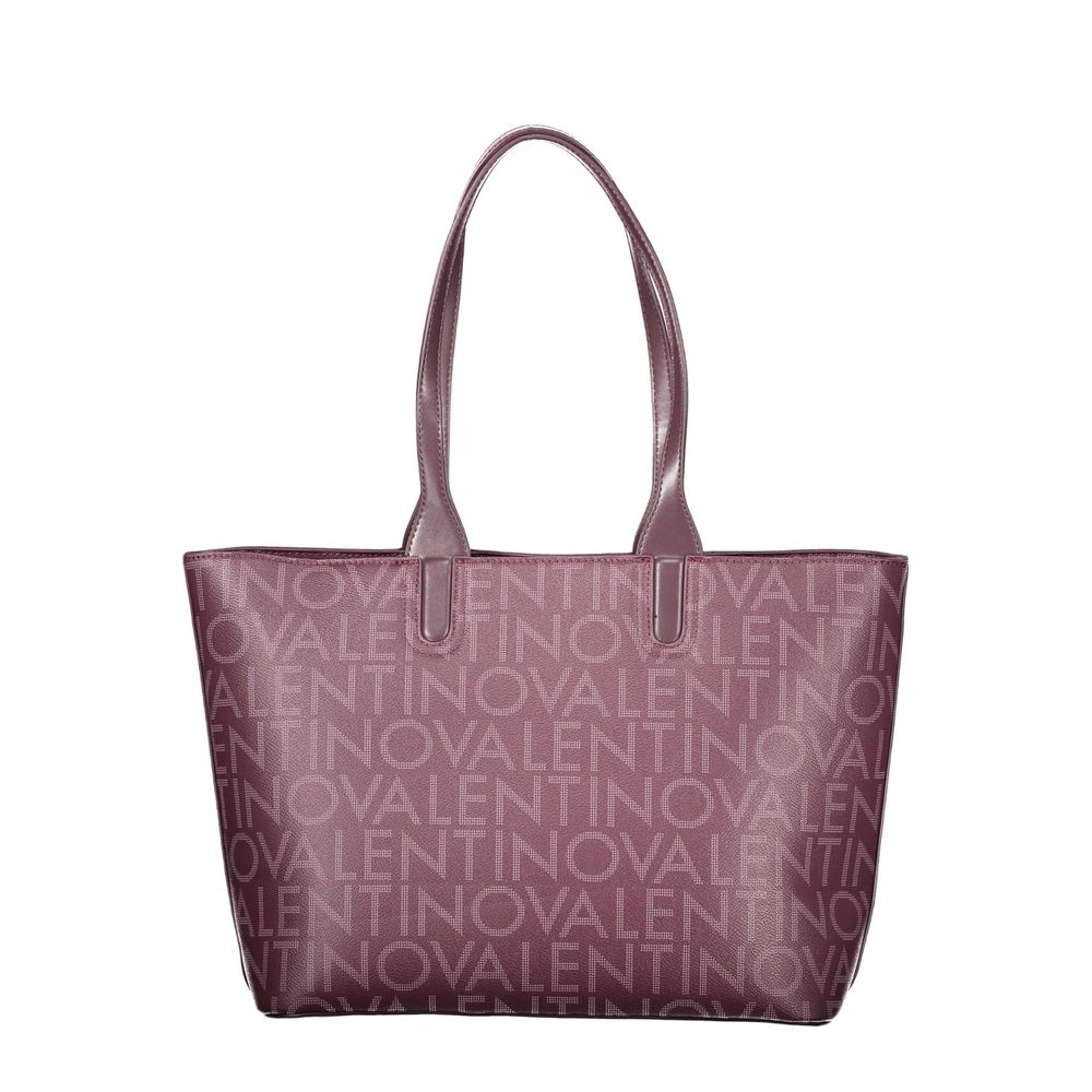 Rosso Polyurethane Women Handbag