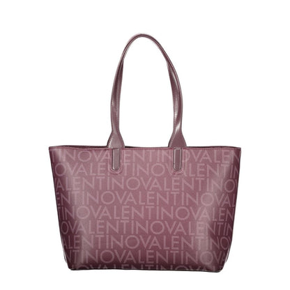 Rosso Polyurethane Women Handbag