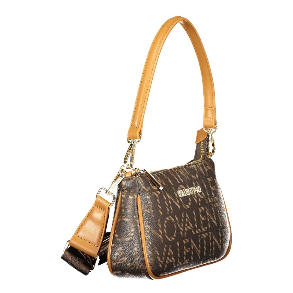 Marrone Poliuretano Woman Handbag