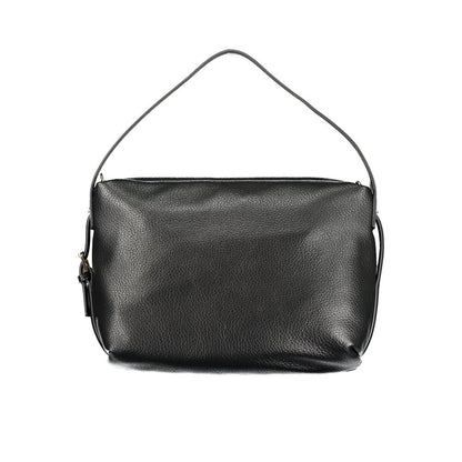 Nero Polyurethane Women Shoulder Bag