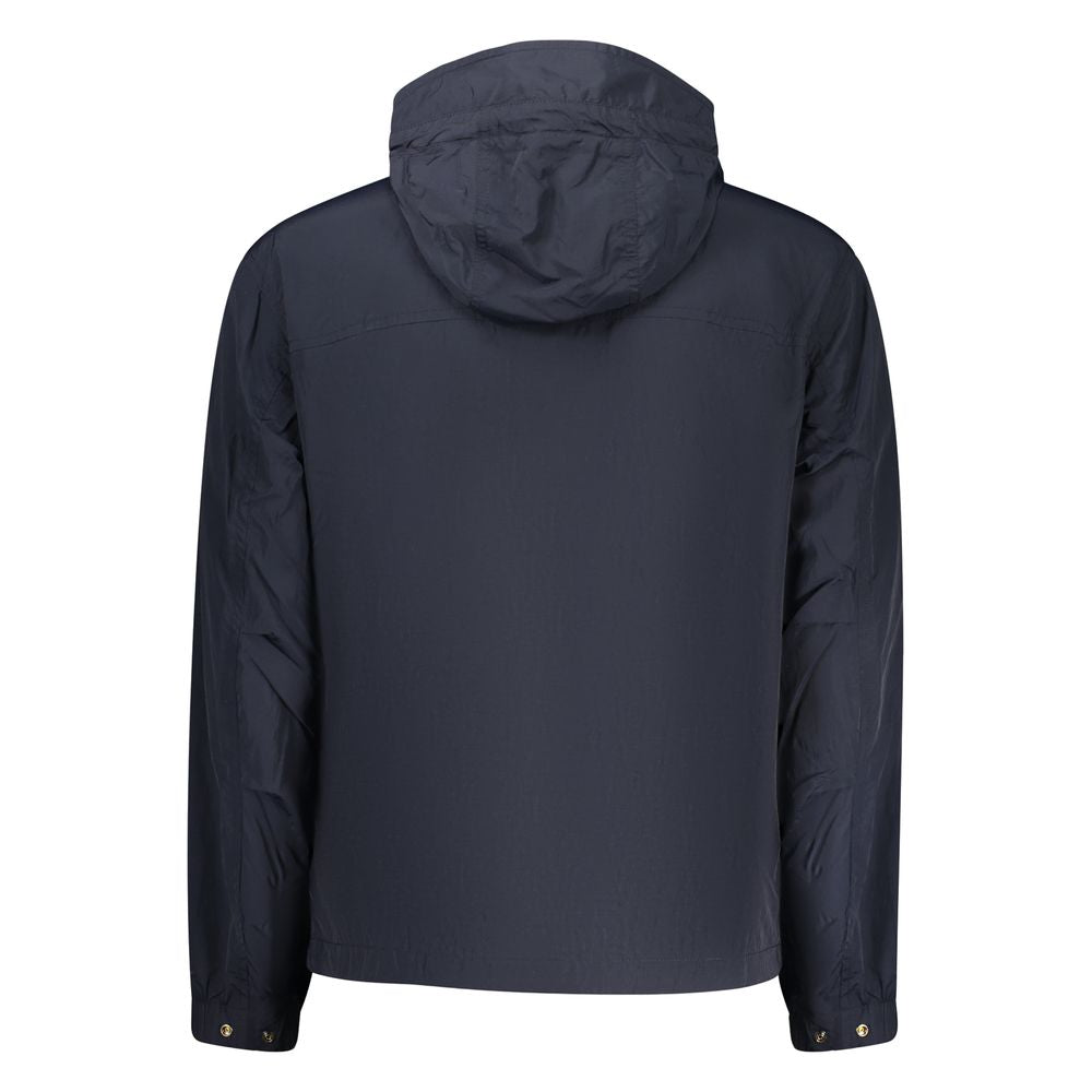 Blu Poliammide Men Jacket