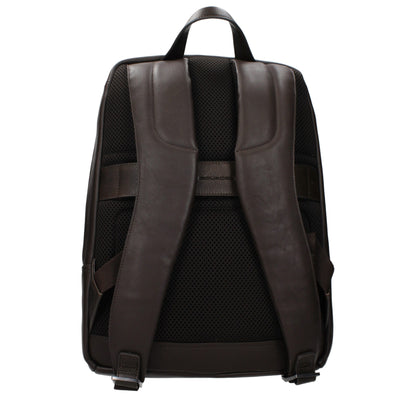 Brown Leather Backpack