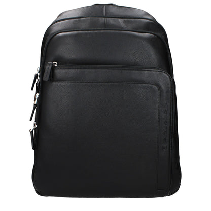 Black Leather Backpack