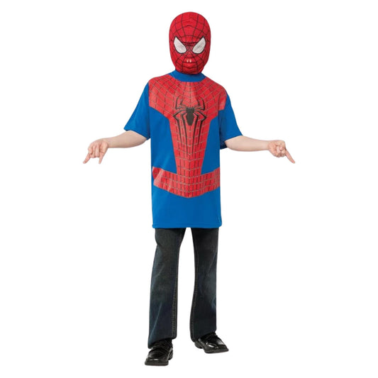 Amazing Spider-Man 2 Spider-Man T-Shirt Child Costume Medium